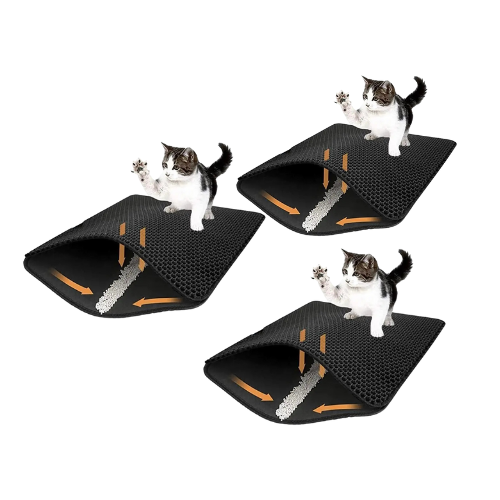 Ameria™ Waterproof Double-Layer Cat Litter Mat