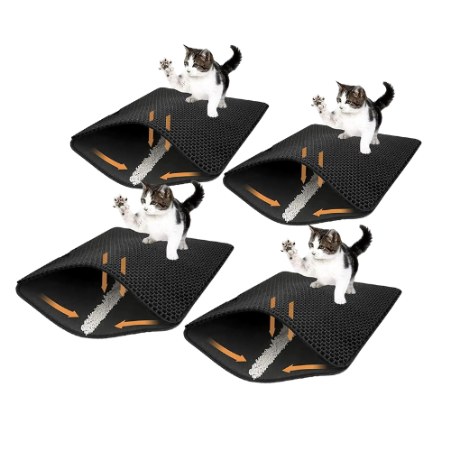 Ameria™ Waterproof Double-Layer Cat Litter Mat