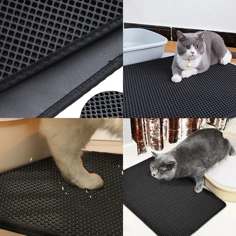 Ameria™ Waterproof Double-Layer Cat Litter Mat