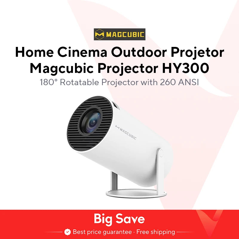 Ameria™ HY300 Pro 4K Projector